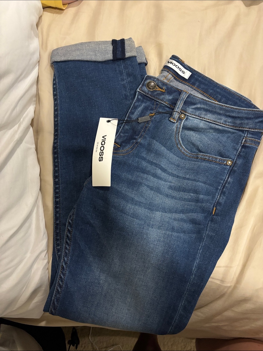 Vigoss Women’s Dark Blue Stretch Jeggings